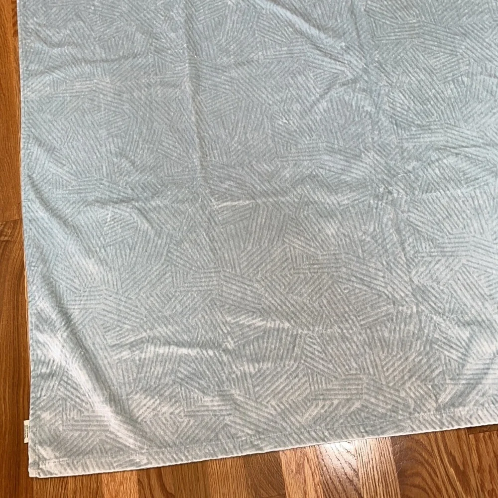 New Anthropologie Raquel Curtain light blue